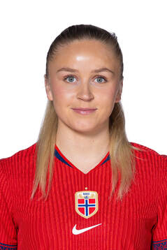 Anna Jøsendal of the Norwegian women's national football