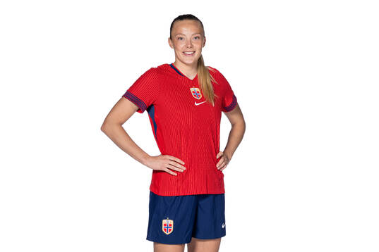 Synne Sofie Kinden Jensen of the Norwegian women's national