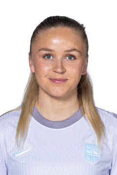 Anna Jøsendal of the Norwegian women's national football