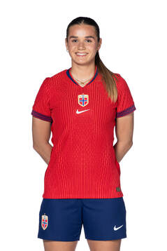 Andrea Norheim of the Norwegian women's national football