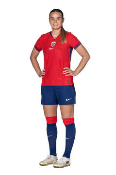 Andrea Norheim of the Norwegian women's national football