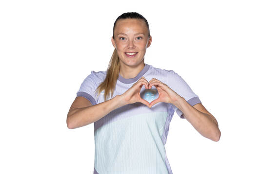 Synne Sofie Kinden Jensen of the Norwegian women's national
