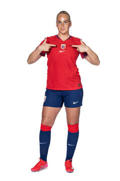 Cathinka Tandberg of the Norwegian women's national