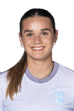 Andrea Norheim of the Norwegian women's national football