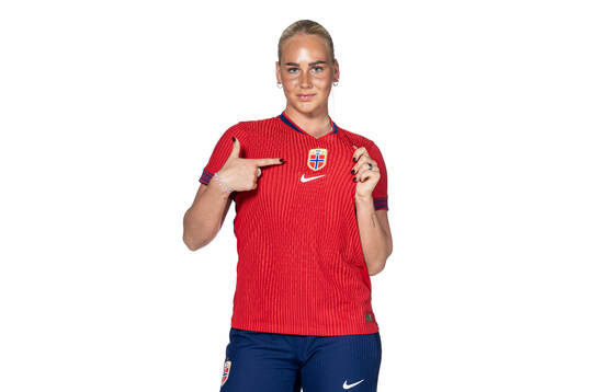 Cathinka Tandberg of the Norwegian women's national