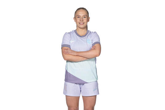 Thea Bjelde of the Norwegian women's national football team