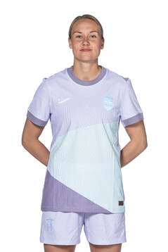Lisa Naalsund of the Norwegian women's national football
