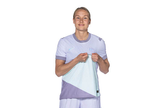 Lisa Naalsund of the Norwegian women's national football