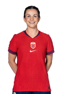Tuva Hansen of the Norwegian women's national football team