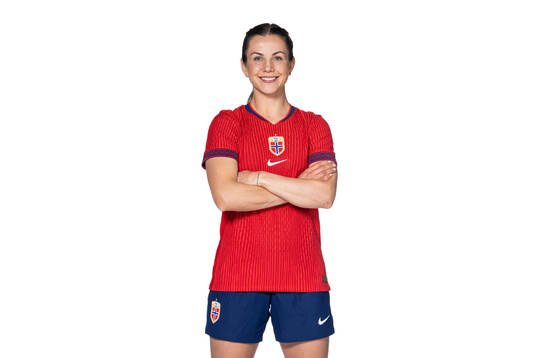 Tuva Hansen of the Norwegian women's national football team