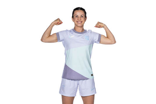 Tuva Hansen of the Norwegian women's national football team
