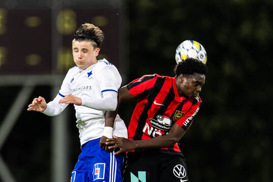 IFK Norrköpings William Bergman och Brommapojkarnas Nazif