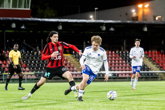 Brommapojkarnas Nijat Narimanov och IFK Norrköpings Arvid