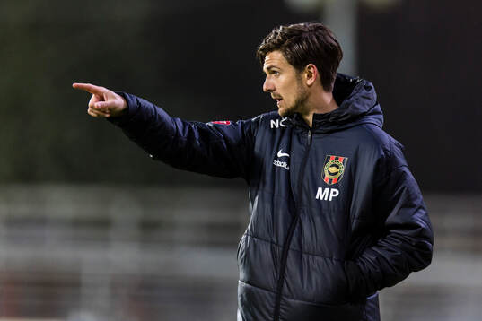 Brommapojkarnas tränare Magnus Pålsson