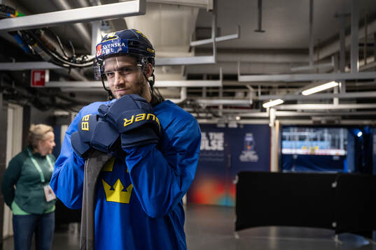 Alexander Wennberg of Sweden