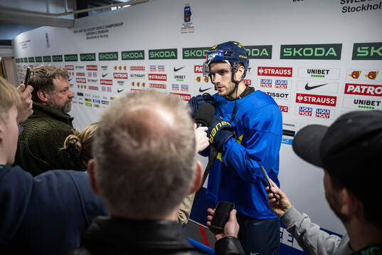 Alexander Wennberg of Sweden