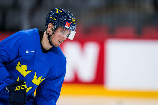 Isac Lundeström of Sweden at a practice session
