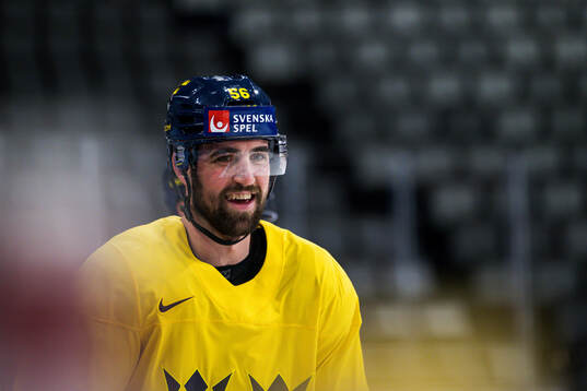 Erik Gustafsson of Sweden at a practice session