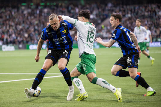 Sirius Jakob Voelkerling Persson och Noel Milleskog mot