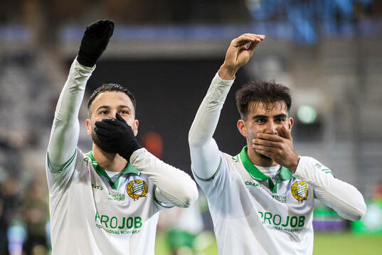 Hammarbys Abdelrahman Boudah Saidi och Montader Madjed