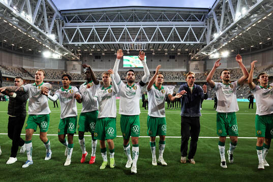 Hammarbys Victor Eriksson, Jonathan Karlsson, Ibrahima