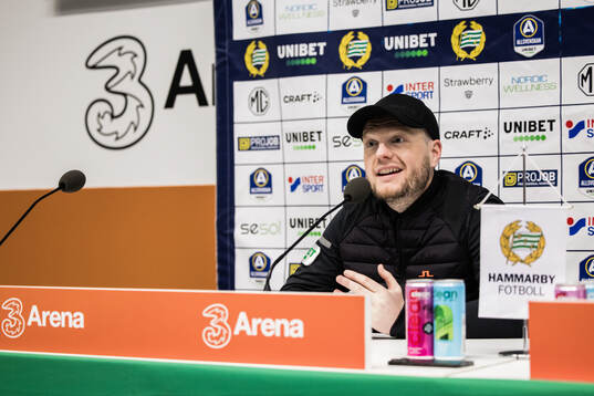 Hammarbys tränare Kim Hellberg