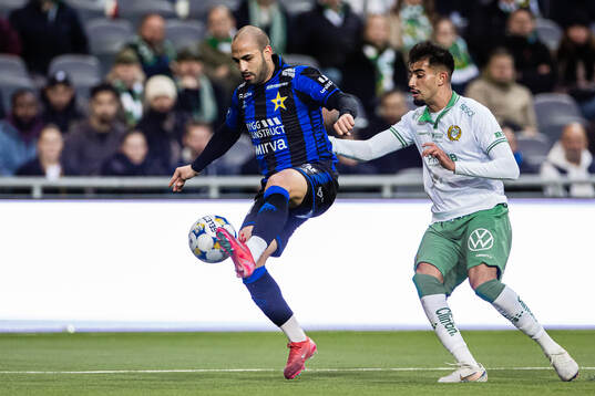 Sirius Saba Mamatsashvili och Hammarbys Montader Madjed