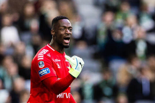 Sirius målvakt Ismael Diawara