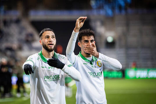 Hammarbys Abdelrahman Boudah Saidi och Montader Madjed