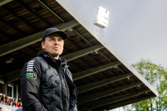 GAIS tränare Fredrik Holmberg