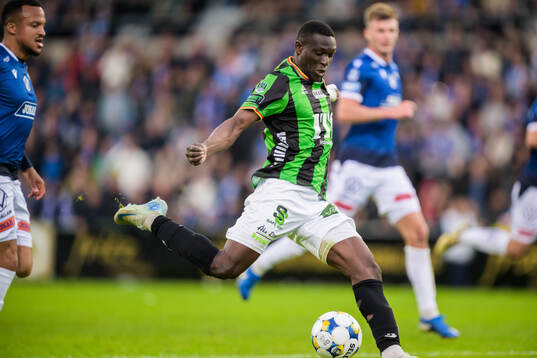 GAISs Ibrahim Diabate gör 1-3 målet