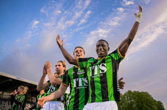 GAISs August Wängberg, Oskar Ågren och Ibrahim Diabate