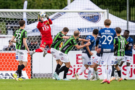 GAIS målvakt Mergim Krasniqi