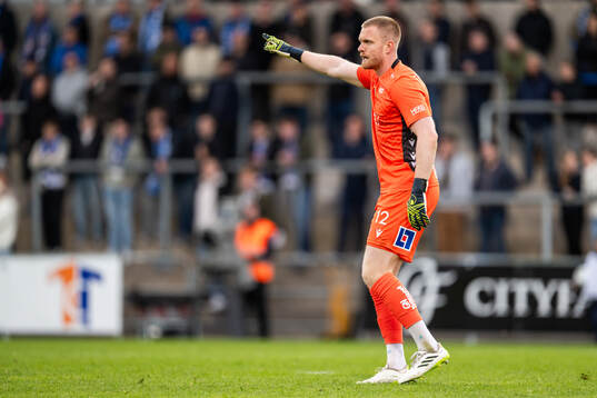 Halmstads målvakt Tim Erlandsson