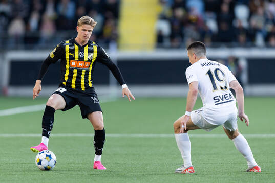 Häckens Ben Engdahl och AIKs Dino Besirovic