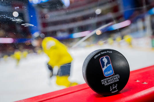 The official game puck