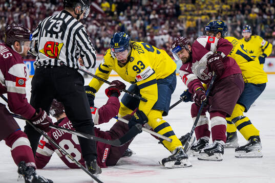 Mika Zibanejad of Sweden