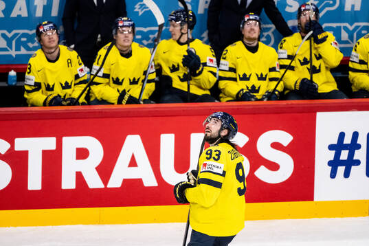 Mika Zibanejad of Sweden