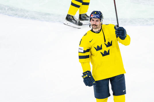 Filip Forsberg of Sweden celebrates