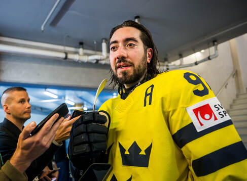 Mika Zibanejad of Sweden