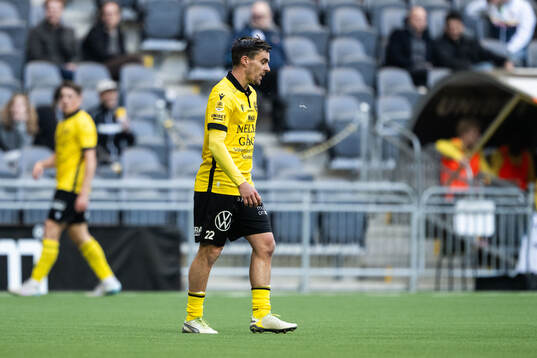 Mjällbys Jesper Gustavsson deppar