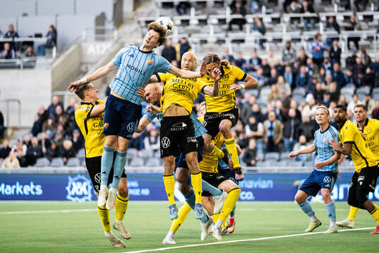 Djurgårdens August Priske Flyger och Marcus Danielson mot
