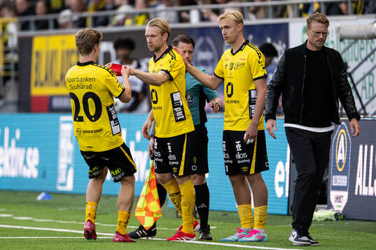 Elfsborgs Johan Larsson får lagkaptensbindeln då han byts