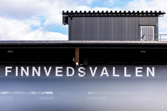 Exteriör vy från Finnvedsvallen
