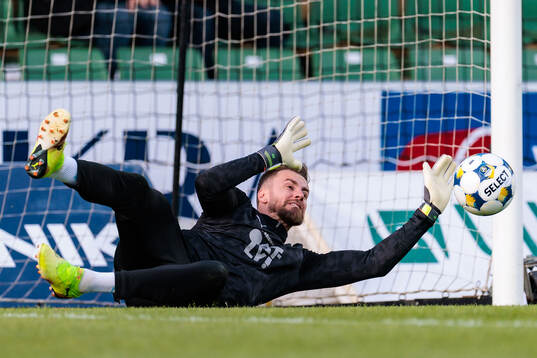 Malmö FFs målvakt Ricardo Friedrich
