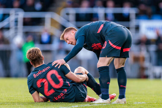 Malmö FFs Erik Botheim och Anders Christiansen