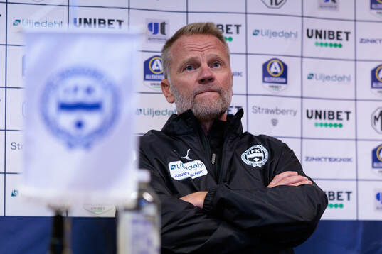 Värnamos tränare Arne Sandstö