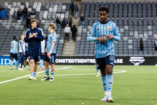 Djurgårdens Isak Alemayehu Mulugeta deppar