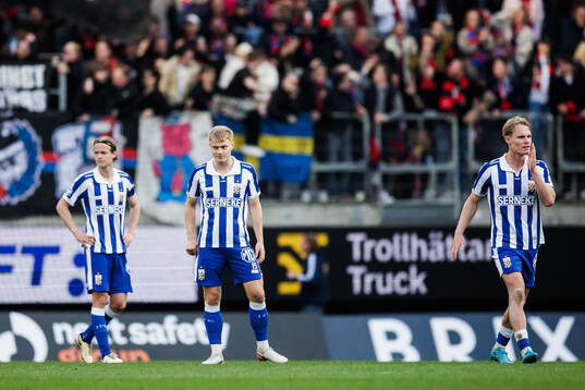 IFK Göteborgs August Erlingmark, David Kruse och Max