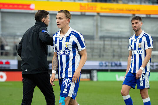 IFK Göteborgs Linus Carlstrand och Ramon Pascal Lundqvist